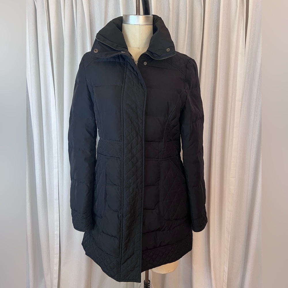 Kenneth Cole Women's Black Puffer Coat